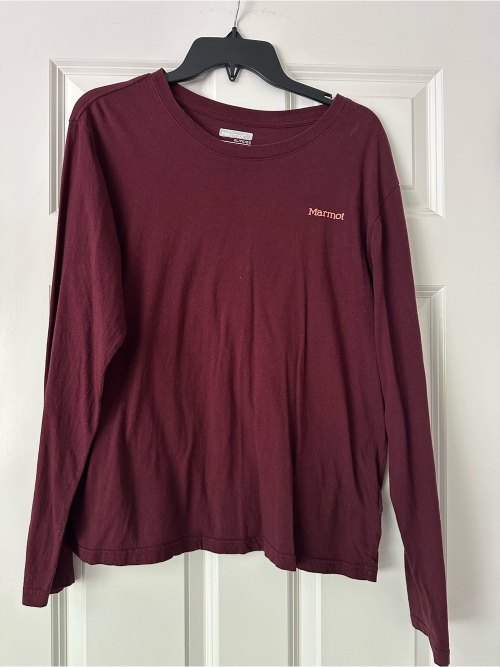Marmot Men's Long Sleeve Shirt in Wine Red